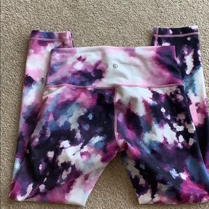 Lululemon blooming pixie leggings